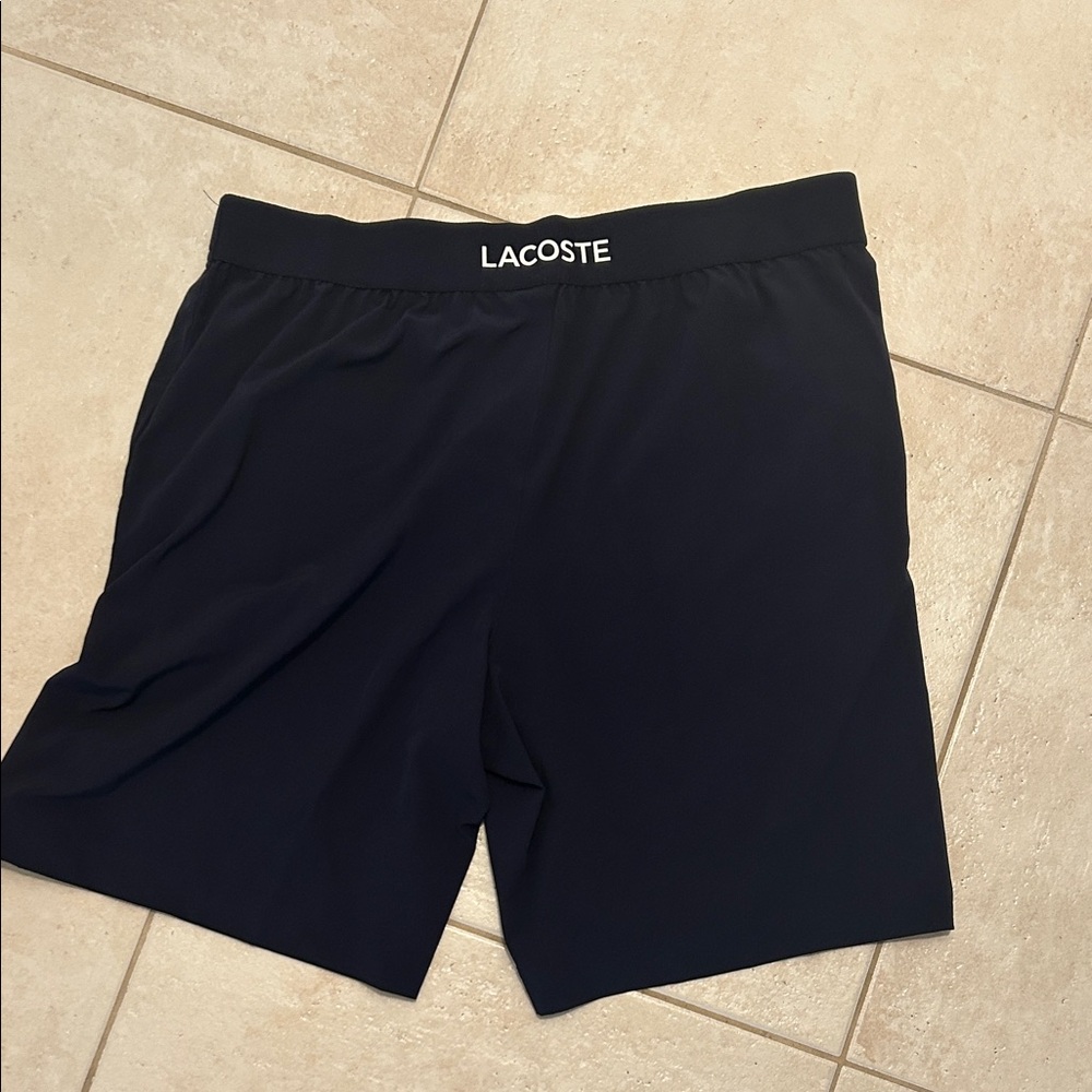 Lacoste Men's Navy Athletic Shorts